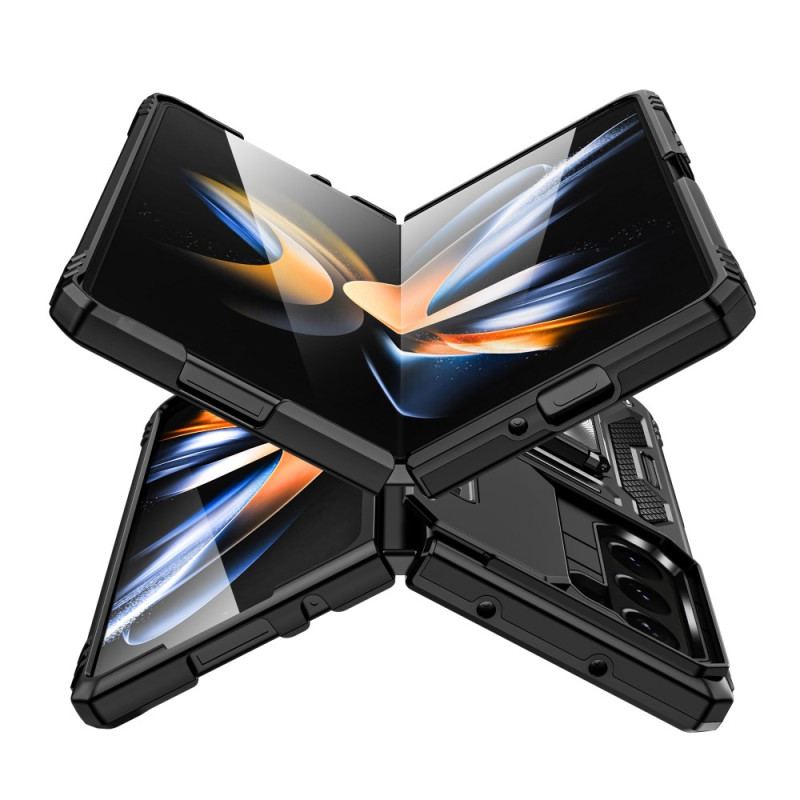 Skal För Samsung Galaxy Z Fold 6 Glidande Linsstöd Och Skydd