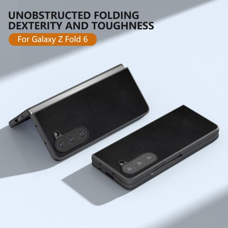 Skal Samsung Galaxy Z Fold 6 Lädereffekt