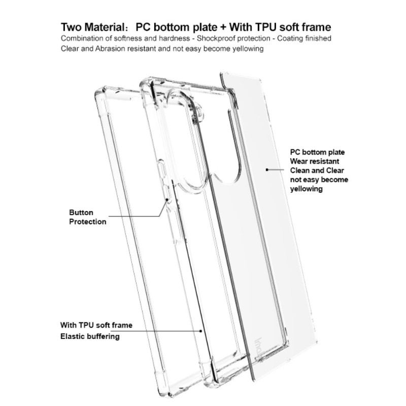 Skal Samsung Galaxy Z Fold 6 Transparent Imak