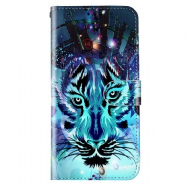 Fodral Samsung Galaxy S23 5G Tigern Med Snodd