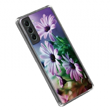 Skal Samsung Galaxy S23 5G Blommigt Silikon