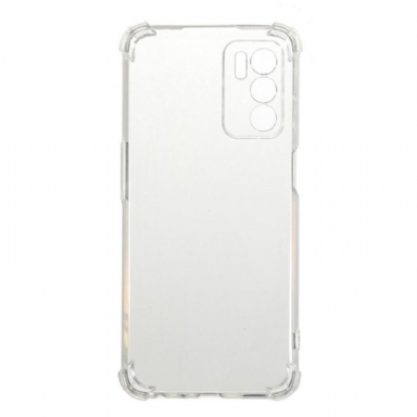 Skal För Oppo A16 / A16s Fallskydd Transparenta Förstärkta Hörn