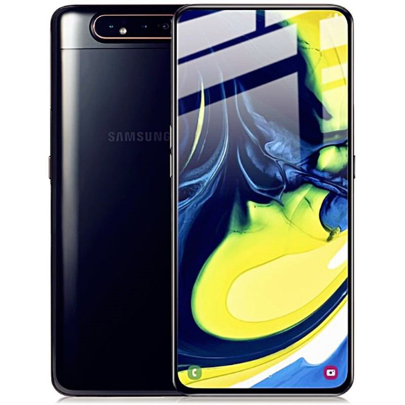 Samsung Galaxy A80 - Skärmskydd I Härdat Glas I Full Storlek