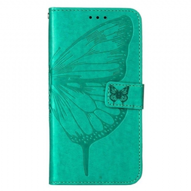 Fodral iPhone 14 Pro Max Med Kedjar Barock Strappy Butterfly