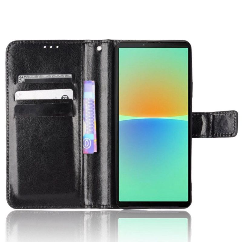 Fodral För Sony Xperia 10 IV Bedrijf Wallet Flip