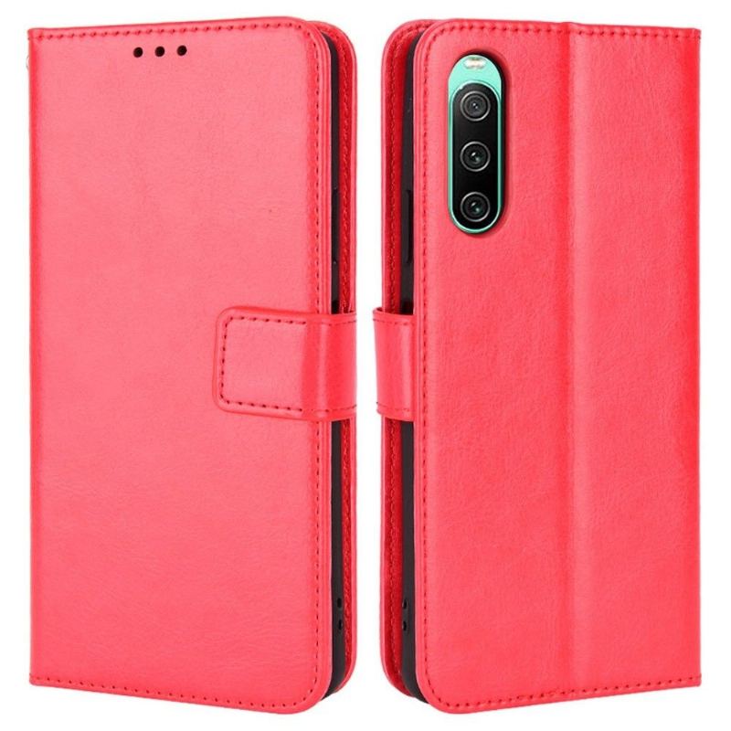 Fodral För Sony Xperia 10 IV Bedrijf Wallet Flip