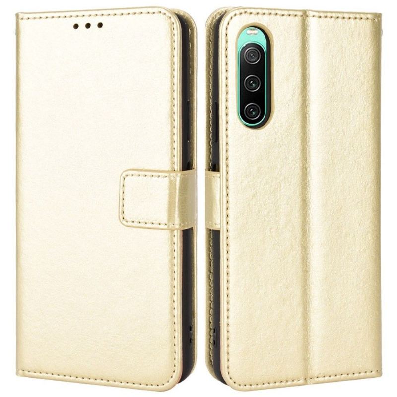 Fodral För Sony Xperia 10 IV Bedrijf Wallet Flip