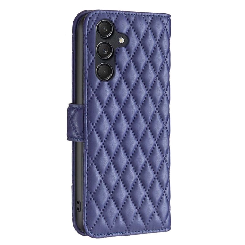 Fodral Samsung Galaxy M55 5g Quiltad Binfen Färg