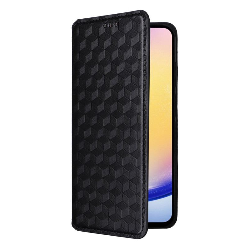 Folio-fodral Samsung Galaxy M55 5g Diamantmönster