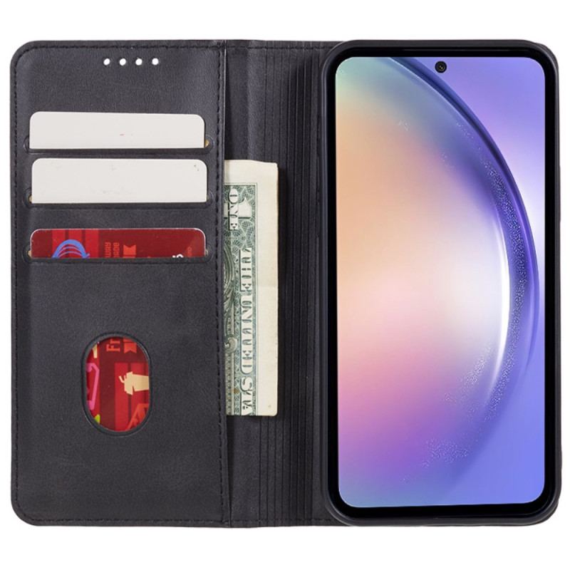 Folio-fodral Samsung Galaxy M55 5g Telefonfodral Kalvstruktur