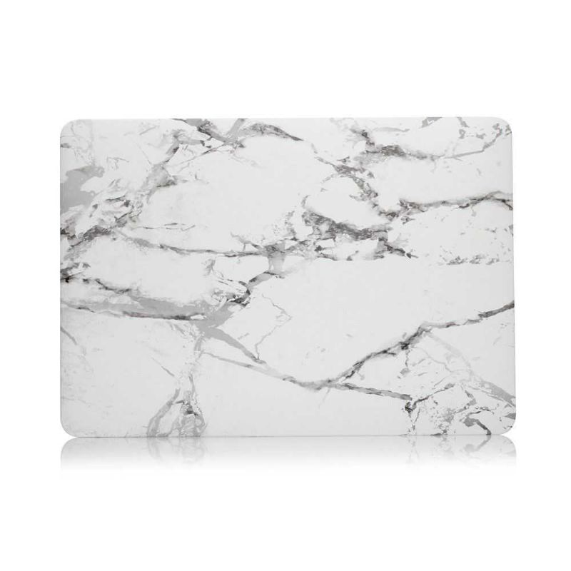 Macbook Pro 15 Fodral / Marble Touch Bar - Vit