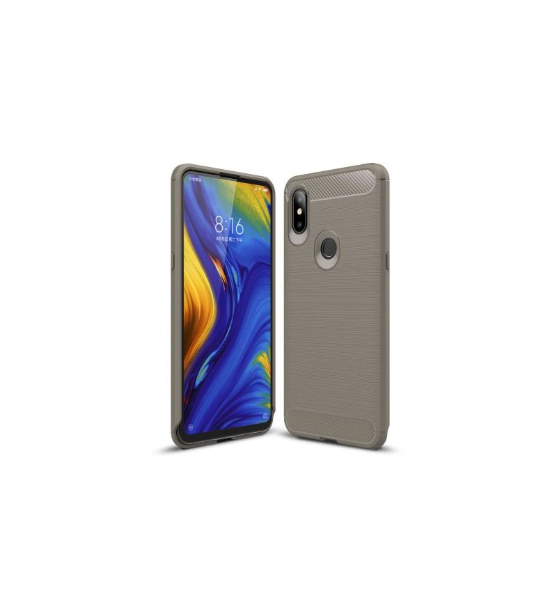 Mobilskal För Xiaomi Mi Mix 3 Kolborstad Gel