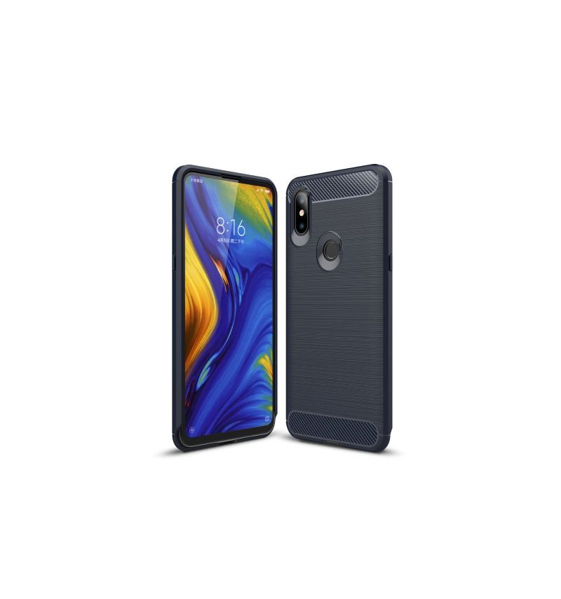 Mobilskal För Xiaomi Mi Mix 3 Kolborstad Gel