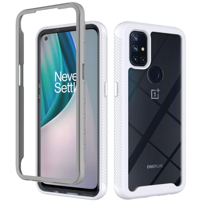 Skal För OnePlus Nord N10 Hemming Hybrid Clear Back Stötsäker