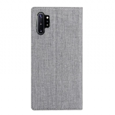 Fodral För Samsung Galaxy Note 10+ / Note 10+ 5G Hemming Hängslen Med Stödfunktion