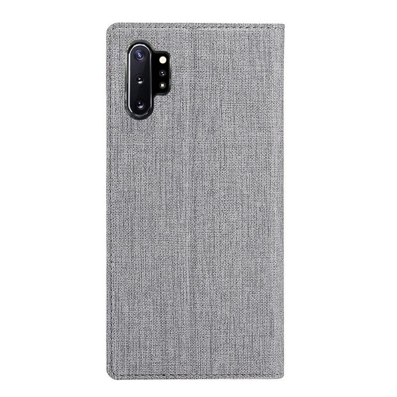 Fodral För Samsung Galaxy Note 10+ / Note 10+ 5G Hemming Hängslen Med Stödfunktion