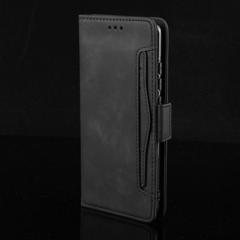 Folio-fodral För Samsung Galaxy Note 10+ / Note 10+ 5G Premium Med Korthållare