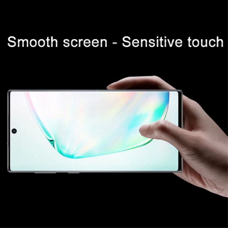 Samsung Galaxy Note 10 Plus - 2 Hydrogel-Skärmskyddsfilmer Med Fullständigt Skydd