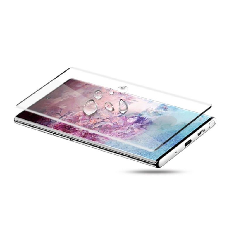 Samsung Galaxy Note 10 Plus Full Size Skärmskydd I Härdat Glas - Svart