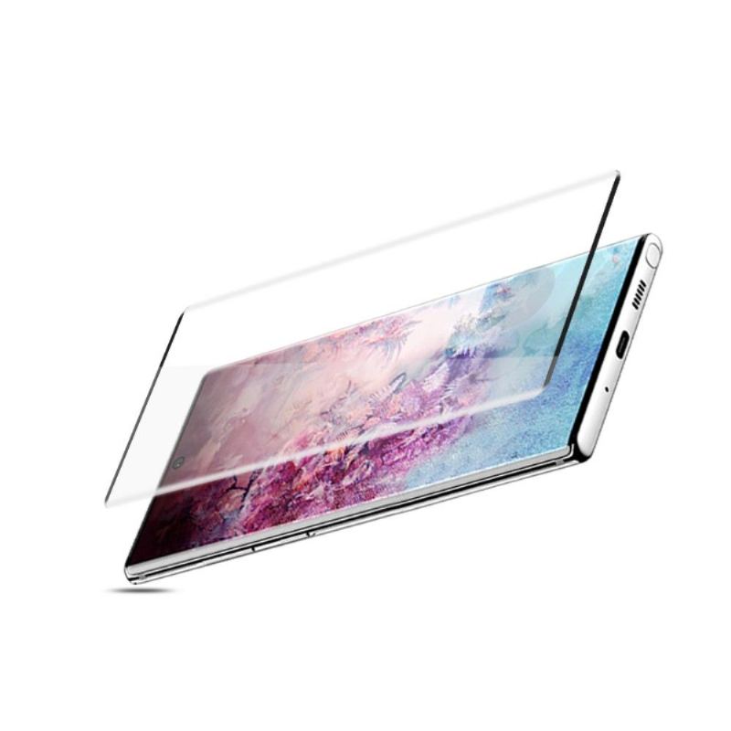 Samsung Galaxy Note 10 Plus Full Size Skärmskydd I Härdat Glas - Svart