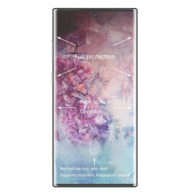 Samsung Galaxy Note 10 Plus Skärmskydd I Härdat Glas I Full Storlek