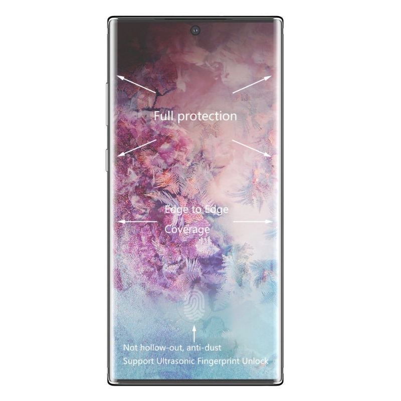 Samsung Galaxy Note 10 Plus Skärmskydd I Härdat Glas I Full Storlek