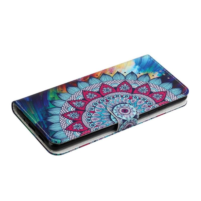 Läderfodral För Samsung Galaxy S20 FE Blommandala