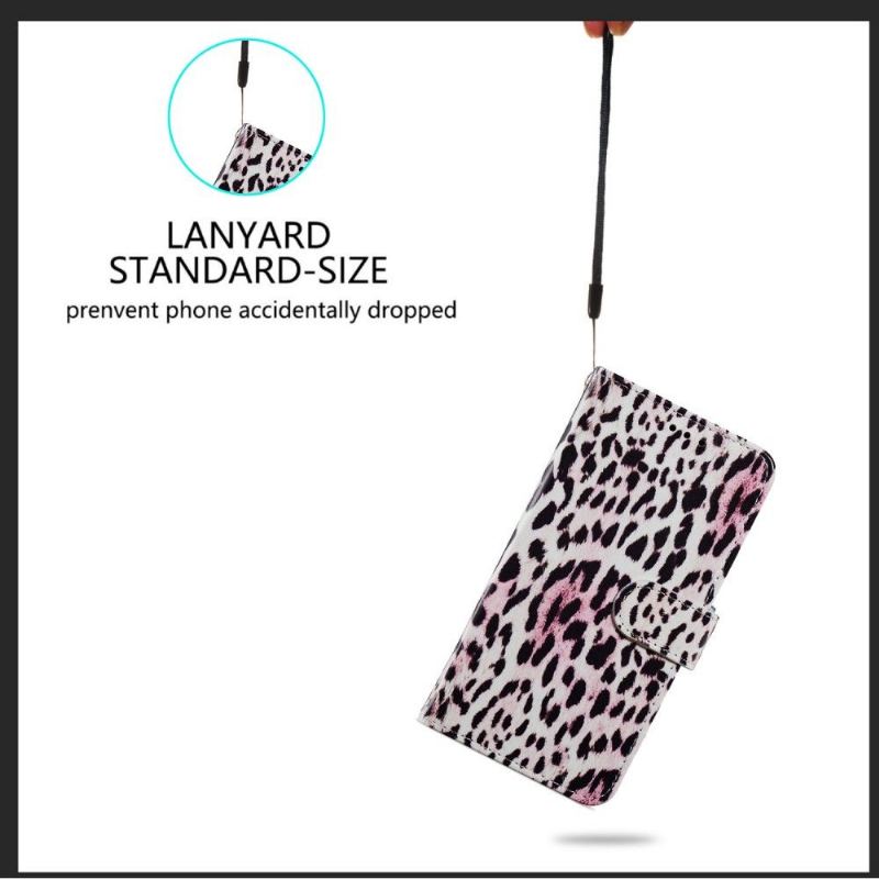 Läderfodral För Samsung Galaxy S20 FE Leopardmönster