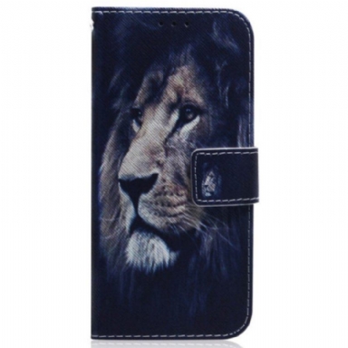 Folio-fodral Oppo Reno 8 Pro Med Kedjar Lanyard Lion