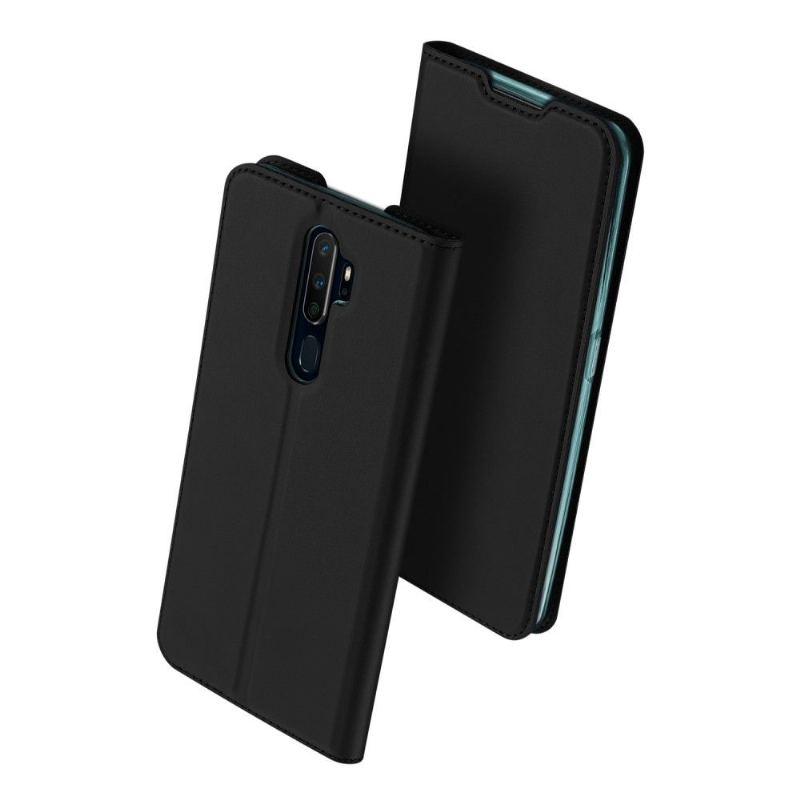 Folio-fodral För Oppo A9 2020 Satinbeläggning