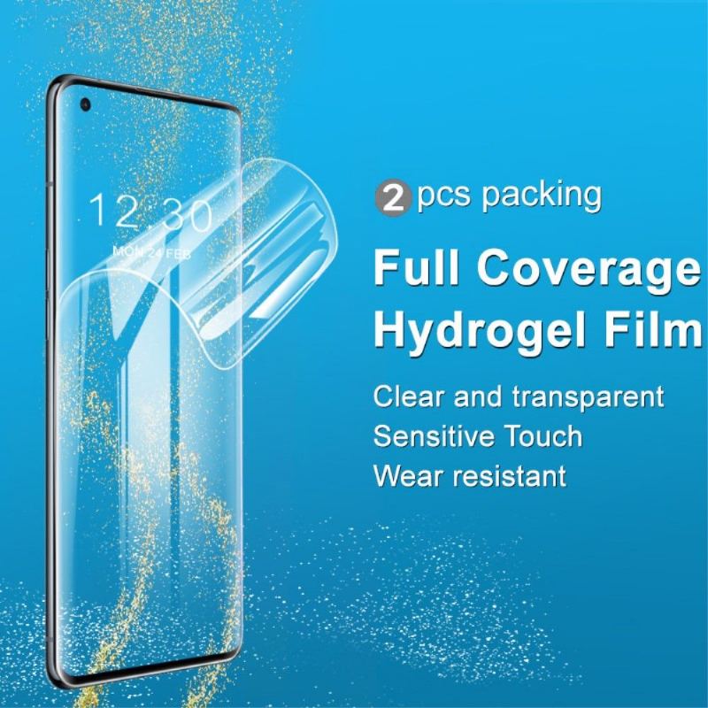 Oppo Find X5 Pro Hydrogel Skärmskydd (2 Delar)