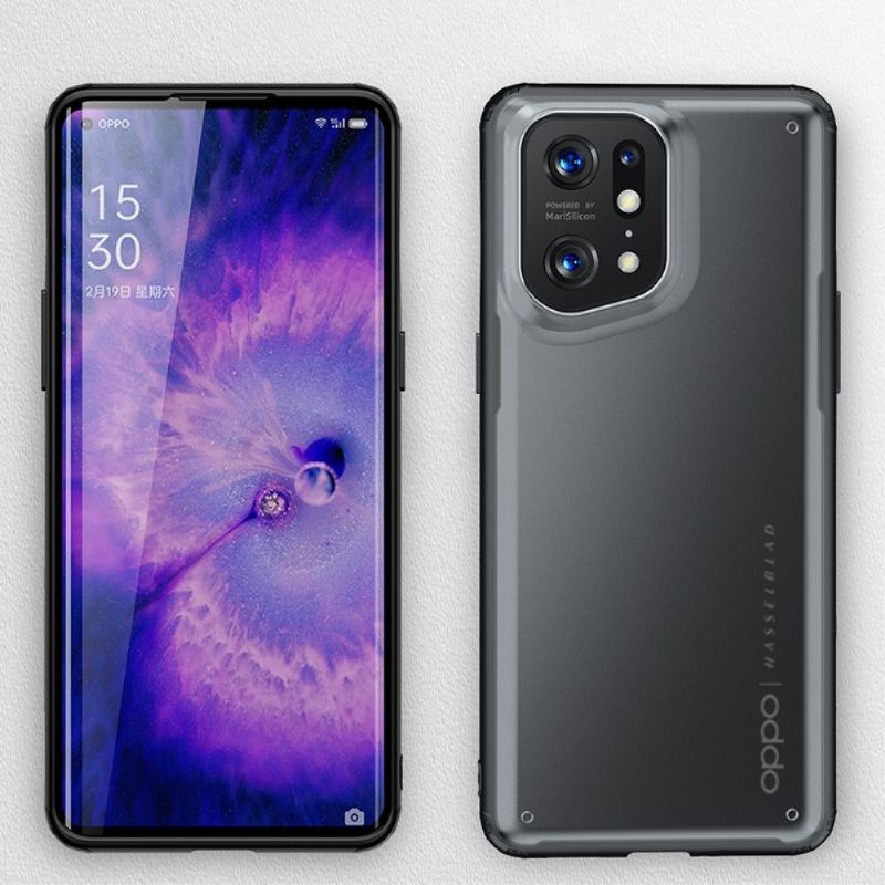 Skal För Oppo Find X5 Pro Armor Series Semi Clear