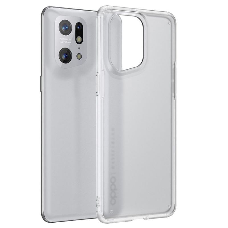 Skal För Oppo Find X5 Pro Armor Series Semi Clear