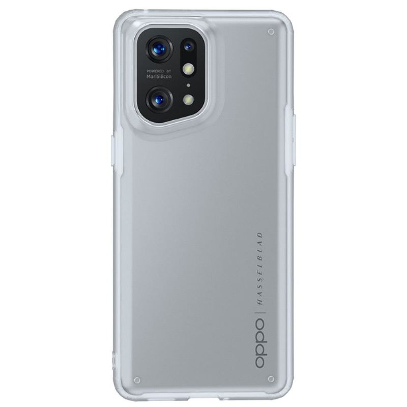 Skal För Oppo Find X5 Pro Armor Series Semi Clear