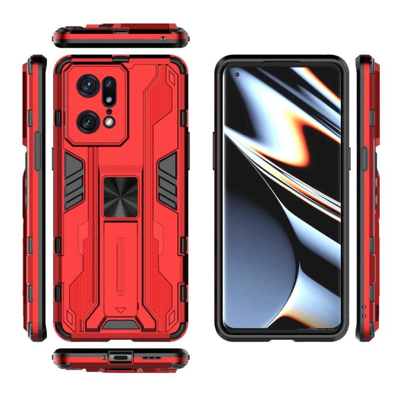 Skal För Oppo Find X5 Pro Armor Series Support