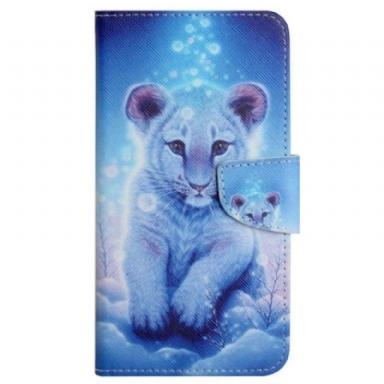 Fodral iPhone 15 Med Kedjar Babyleopard Med Rem