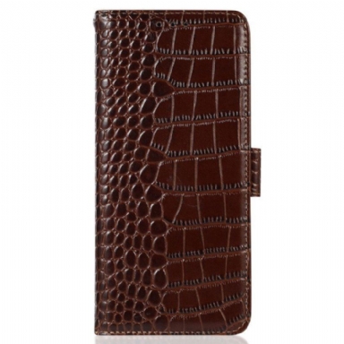 Fodral Oppo Reno 8 Crocodile Style Rfid