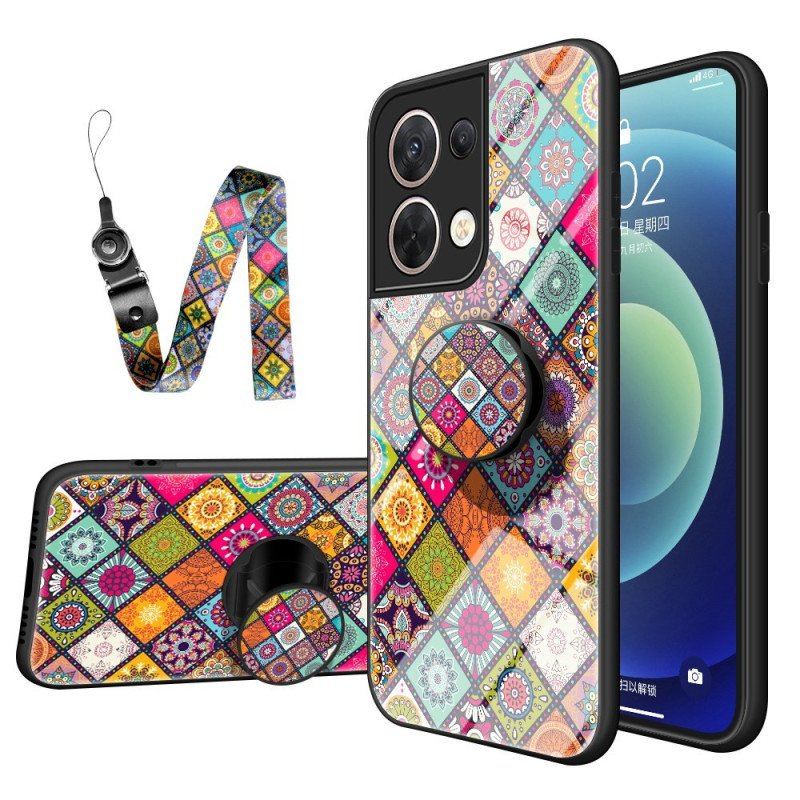 Mobilskal Oppo Reno 8 Patchwork