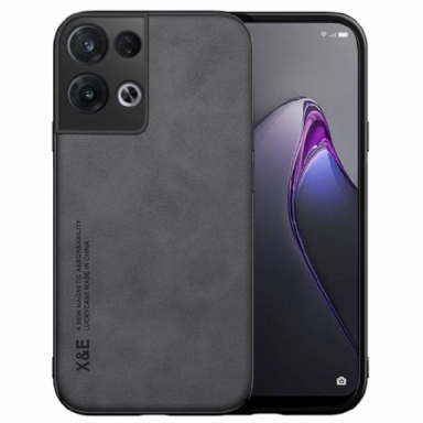 Skal Oppo Reno 8 X&e Lädereffekt