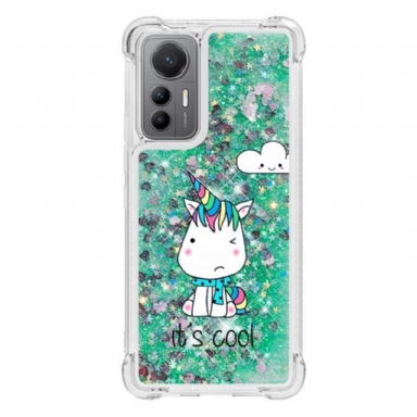 Skal Xiaomi 12 Lite Glitter Enhörningar