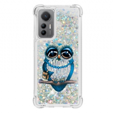 Skal Xiaomi 12 Lite Paljetter Miss Owl