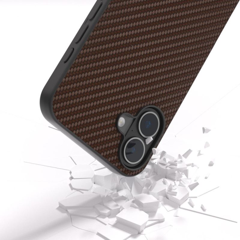 Skal iPhone 16 Abeel Carbon Fiber Texture