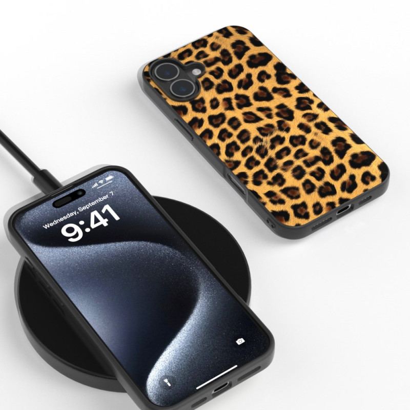 Skal iPhone 16 Leopardstil