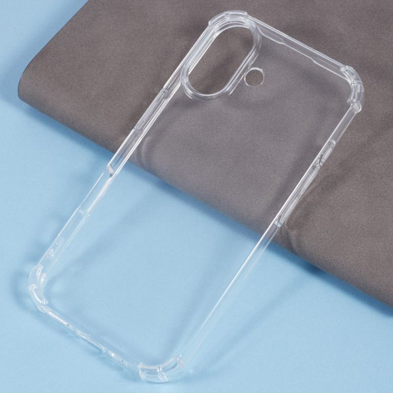 Skal iPhone 16 Transparent Förstärkt