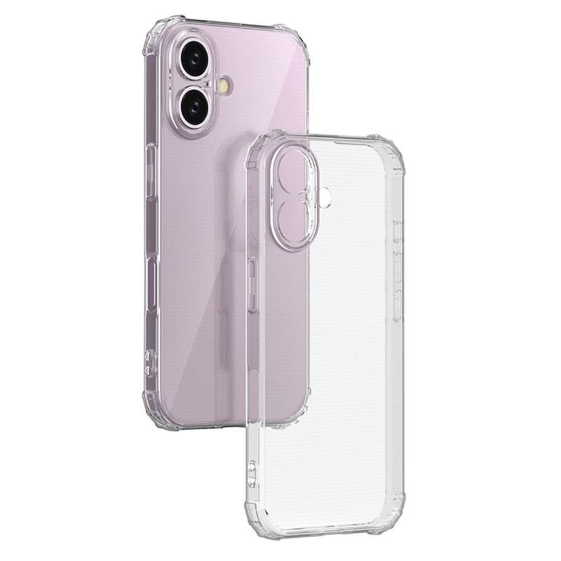 Skal iPhone 16 Transparent Förstärkt