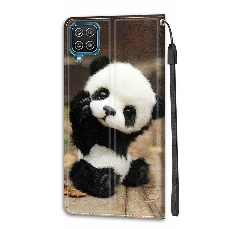 Fodral För Samsung Galaxy A12 Lilla Panda