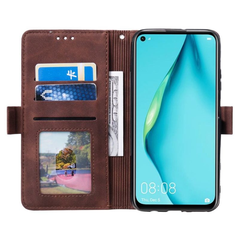 Fodral För Samsung Galaxy A12 Plånboksfodral Vintage Pocket Wallet