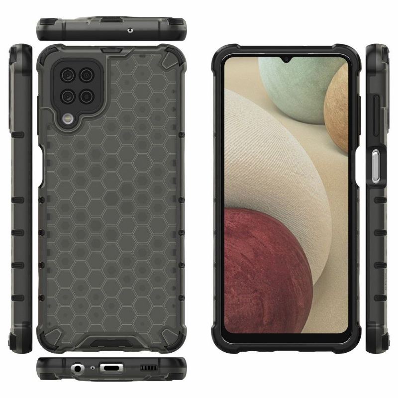 Skal För Samsung Galaxy A12 Honeycomb Design