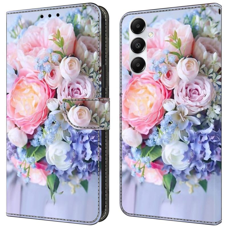 Fodral Samsung Galaxy A55 5g Färgglada Blommor