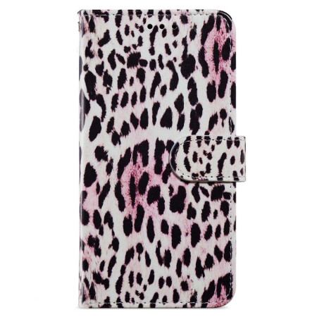 Fodral Samsung Galaxy A55 5g Leopardtrycksband